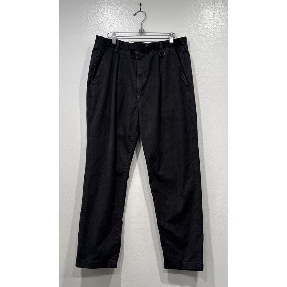Saturdays New York City NYC Dean Trouser Pants Men’s‎ Size Large Belted Gray